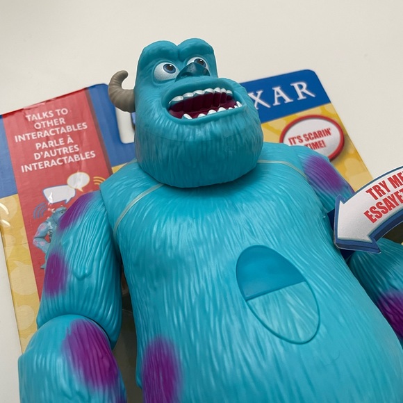 NEW IN BOX MATTEL DINSEY PIXAR MONSTERS INC SULLEY INTERACTABLES TOY - Picture 4 of 6
